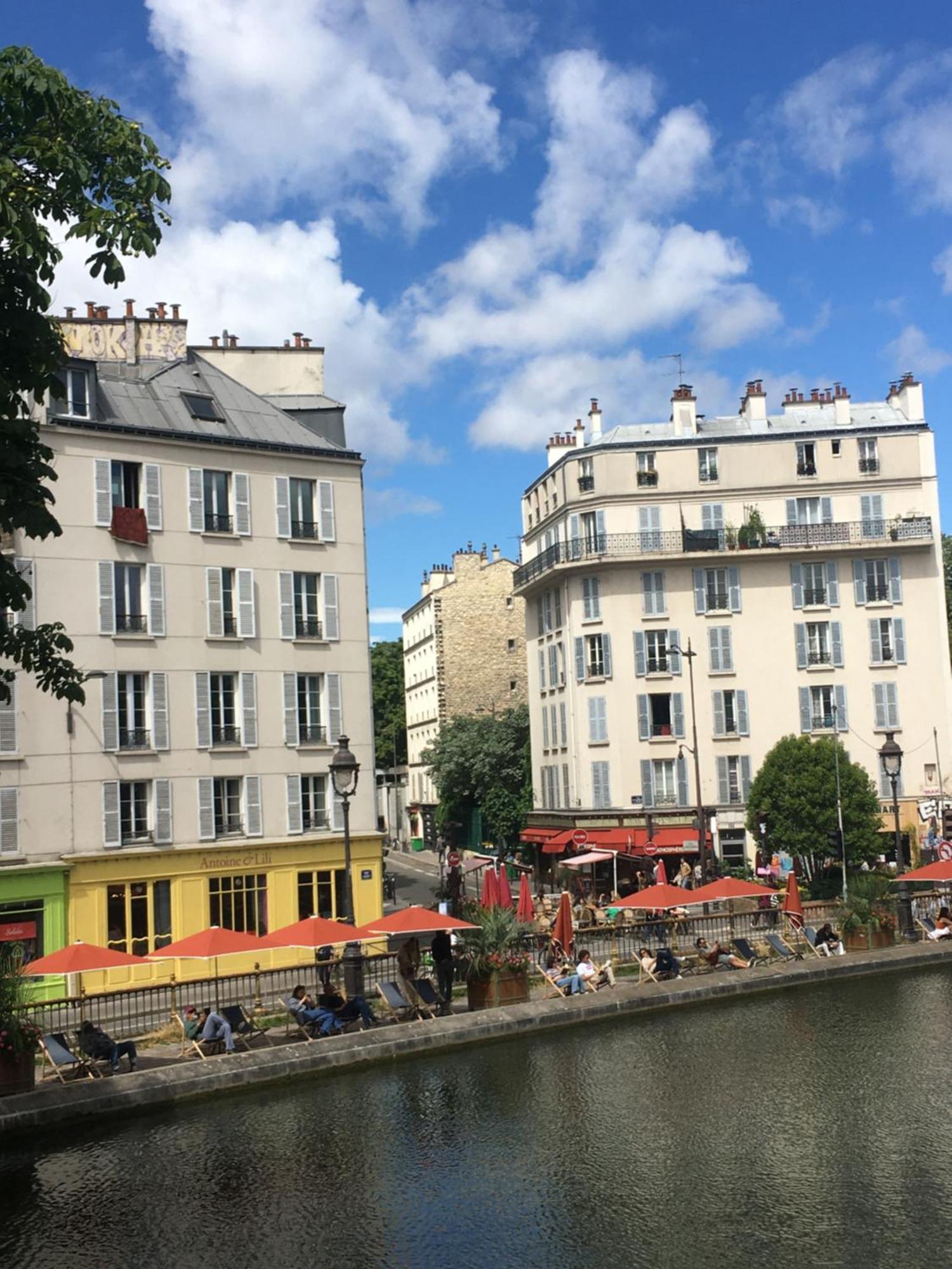 Paris, Au Bord Du Canal Saint Martin Εξωτερικό φωτογραφία